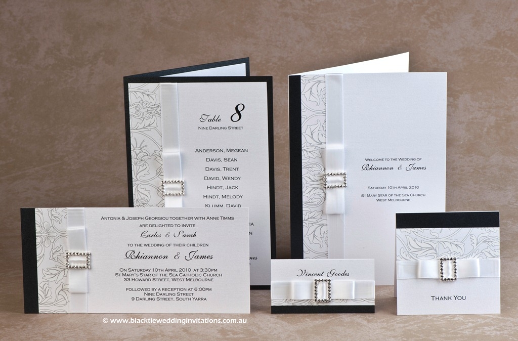 Wedding stationery design