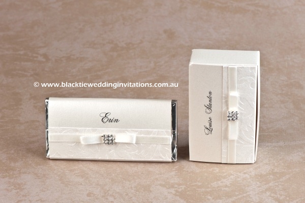 pretty - personalised chocolate and favour box