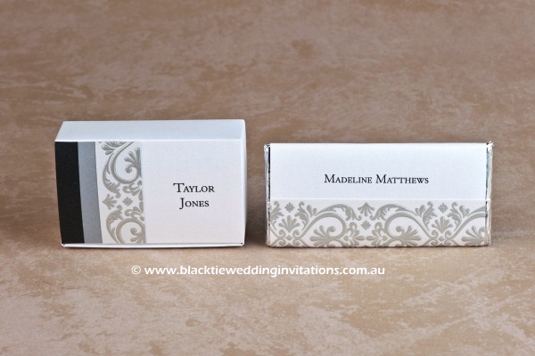 prince william - favour box and personalised chocolate