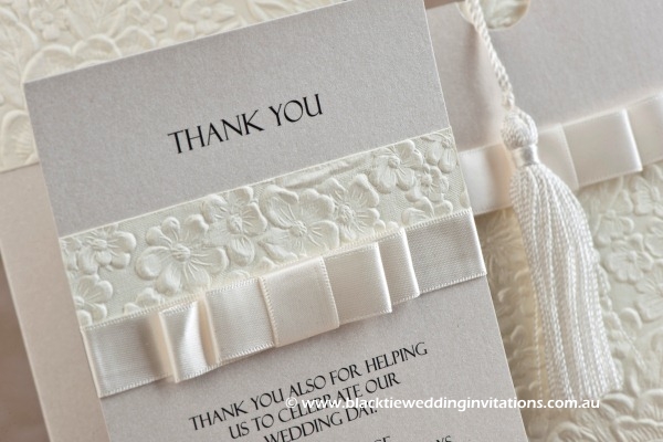 pure - thank you card details