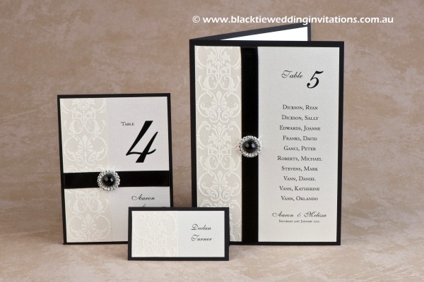 snow white - table number, place card and table list/menu