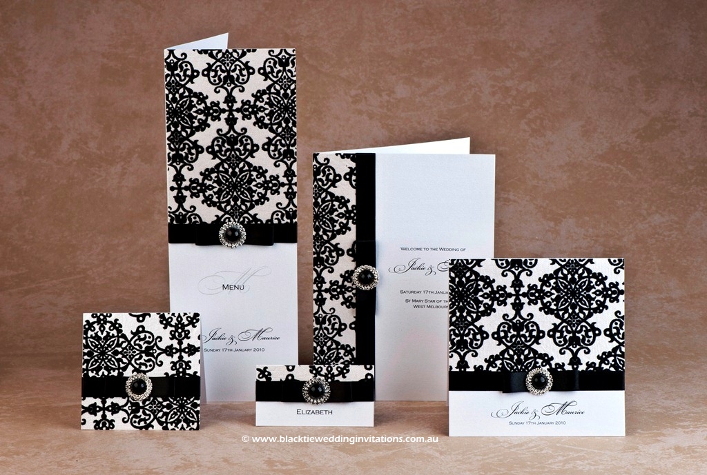 wedding stationery design - royal belle