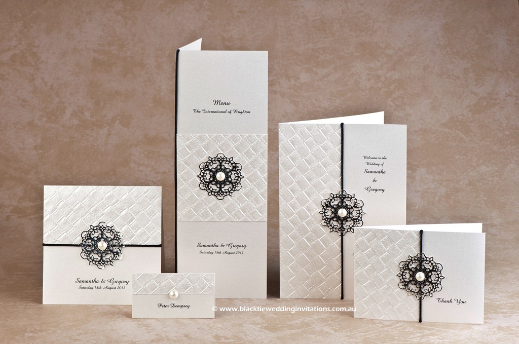 wedding stationery design - symmetry
