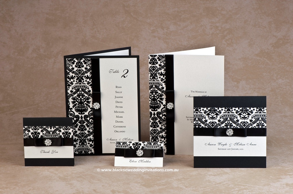 wedding stationery design - symphony